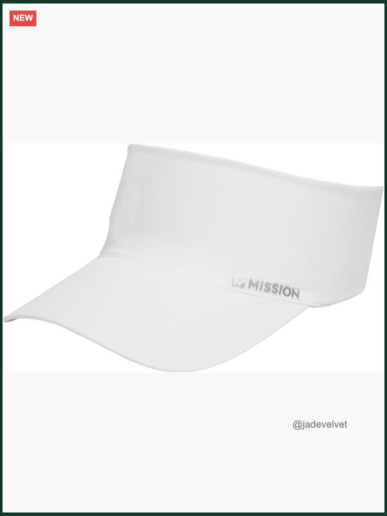 Unisex Cooling Stretch Visor, UPF 50, No-Slip Band, Adjustable display picture 2